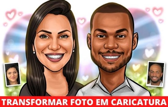 foto em caricatura